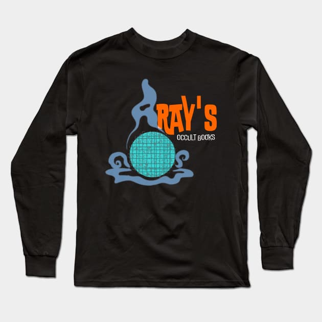 Rays Occult Books MCM Long Sleeve T-Shirt by DrMadness